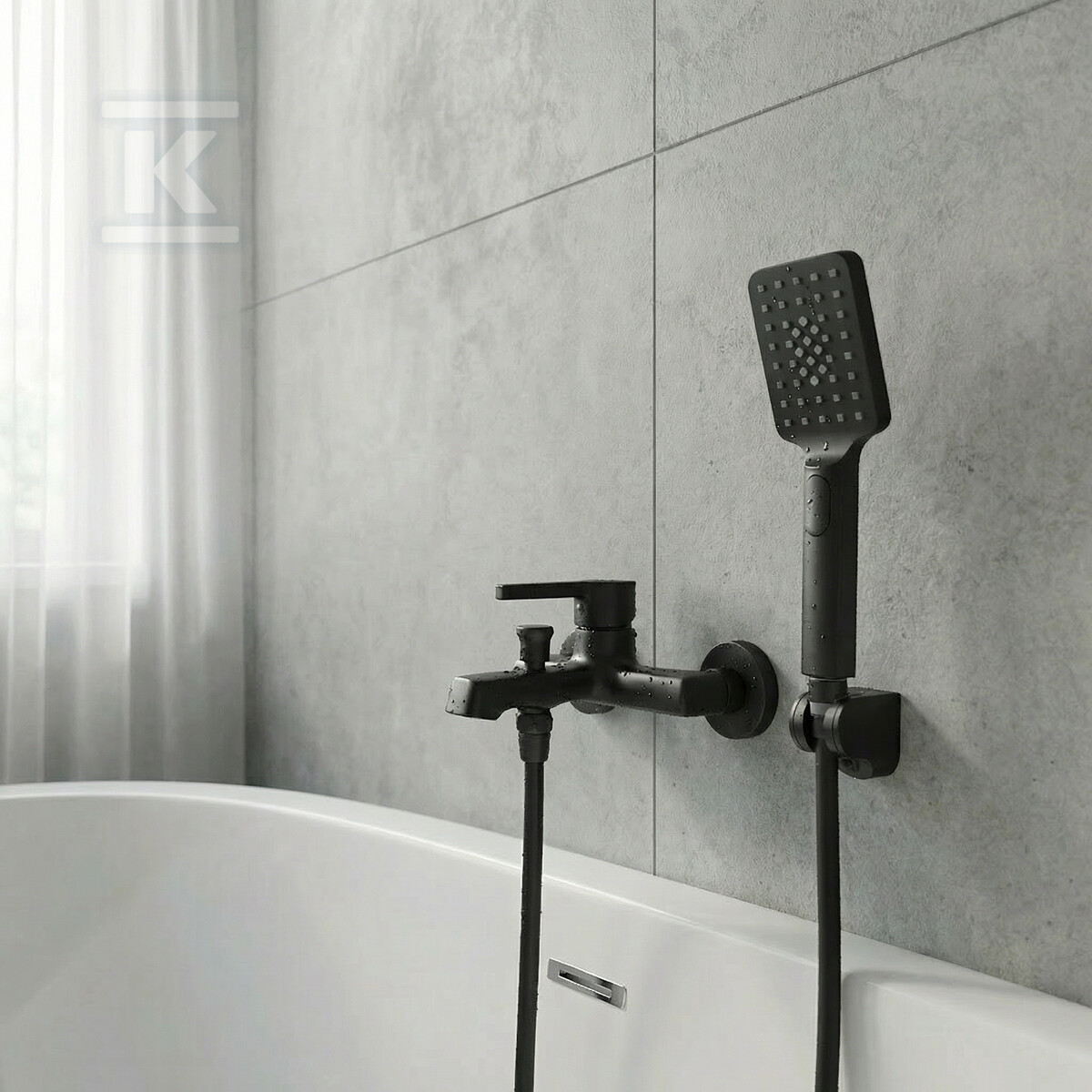 Bateria wannowa ALITA ścienna z - BVA_711D